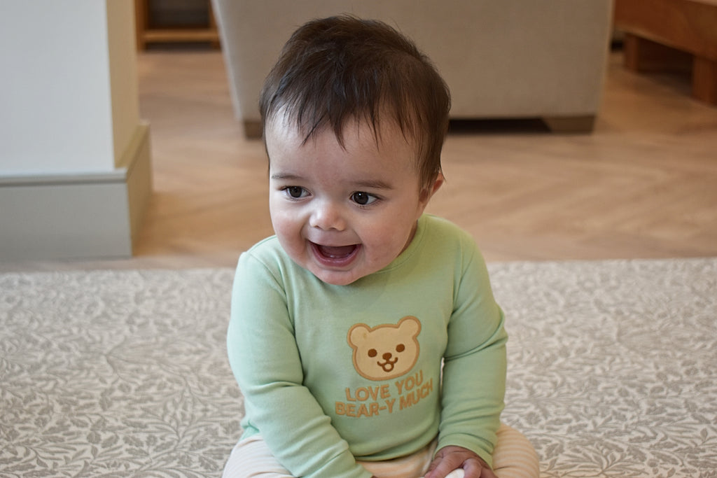 Love You Bear-y Much Stitched Outfit