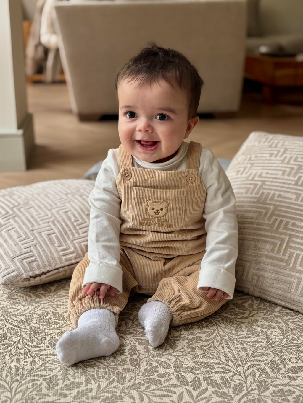 Love You Bear-y Much One-piece Dungarees